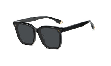 Women Urban Sunglasses: Busan - Black - SpecSMART Eye Clinic (Diagonal View)